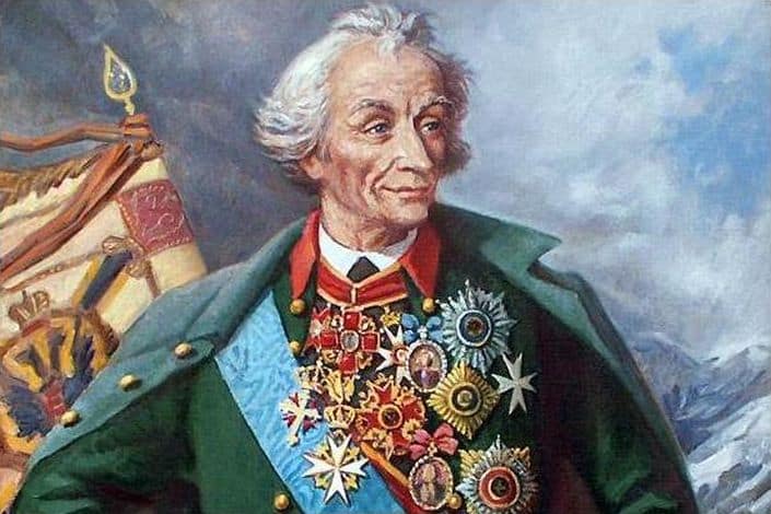 А. В. Суворов - фото русского полководца