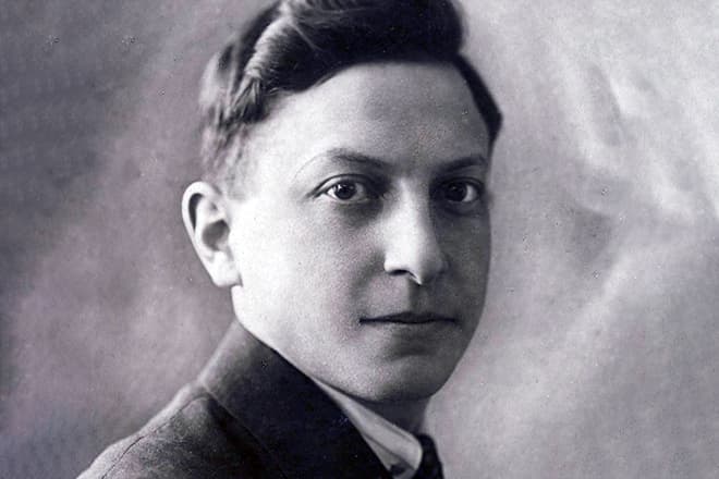 Вениамин Каверин в молодости